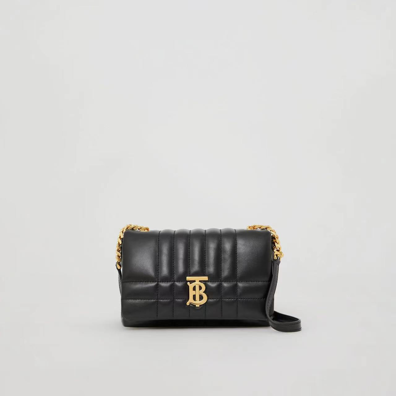 Quilted Leather Mini Lola Satchel image 0