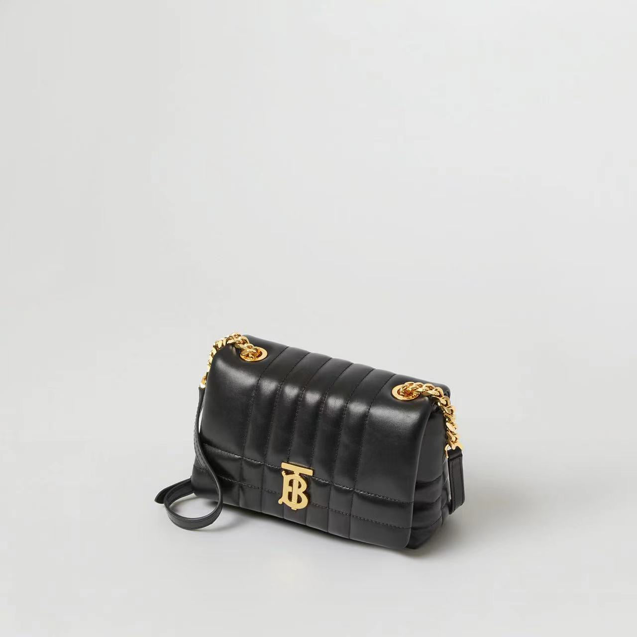 Quilted Leather Mini Lola Satchel image 1
