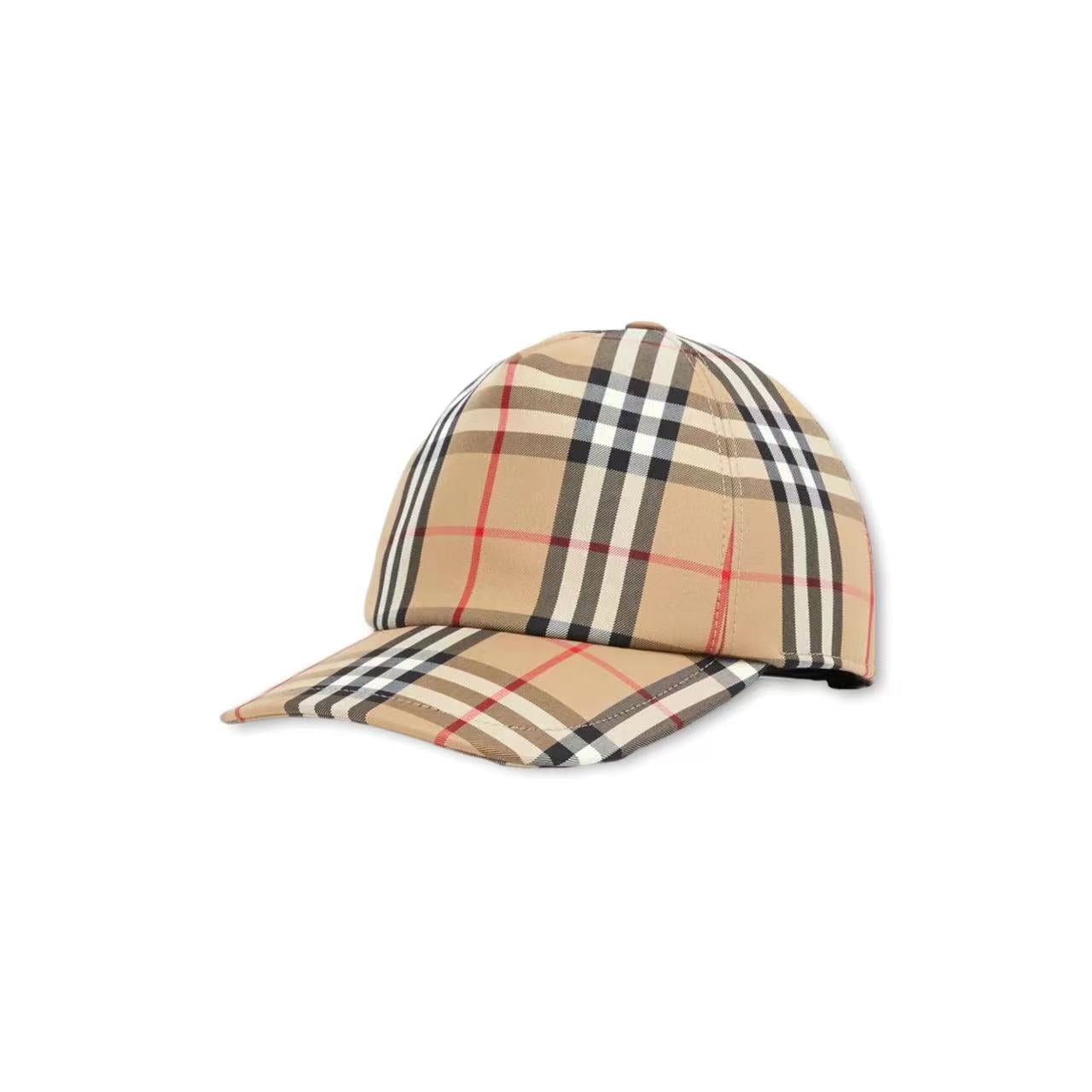 Logo Appliqué Vintage Check Cap image 0