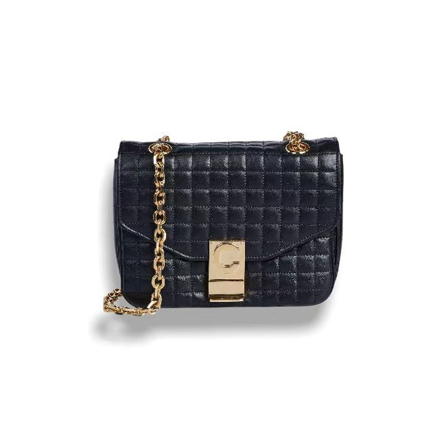 SMALL C BAG IN QUILTED CALFSKIN image 0
