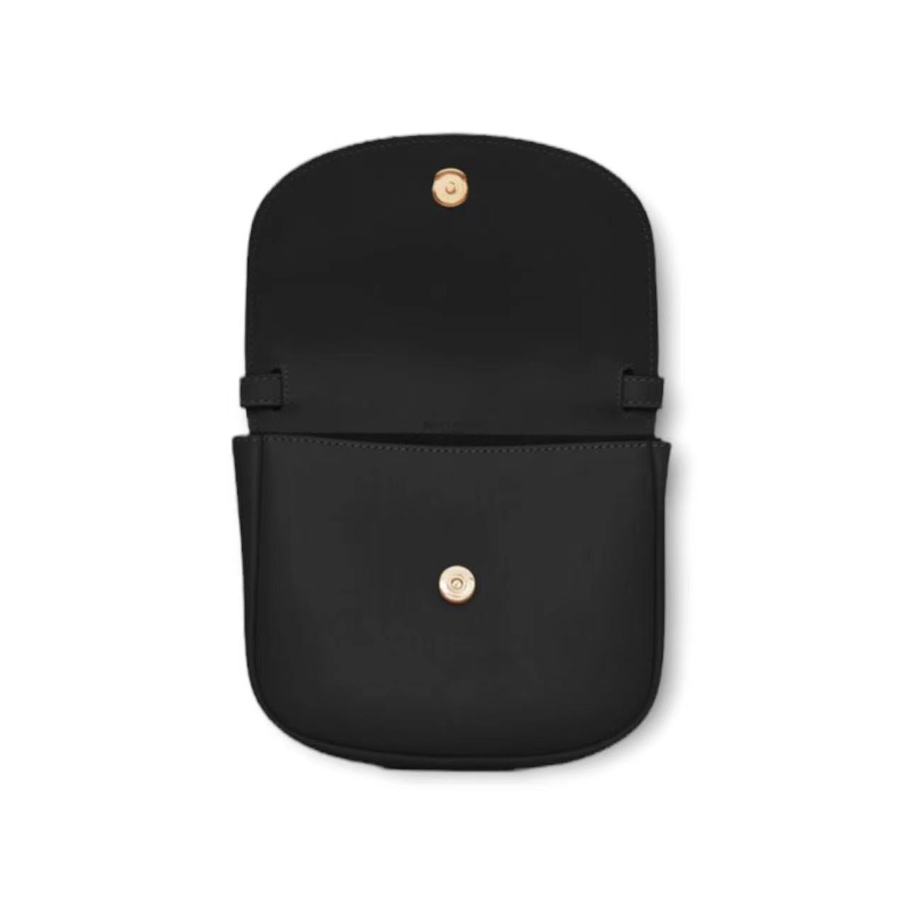 KAIA SMALL SATCHEL IN SMOOTH LEATHER image 3