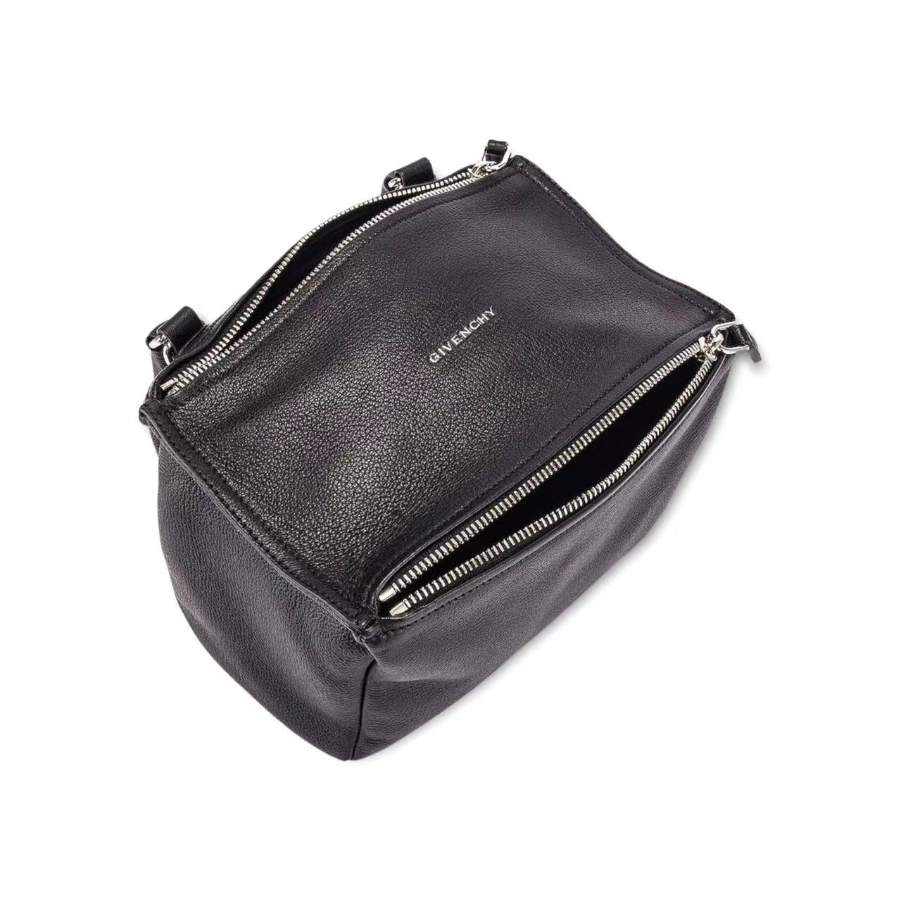 SMALL PANDORA BAG IN GRAINED LEATHER image 2