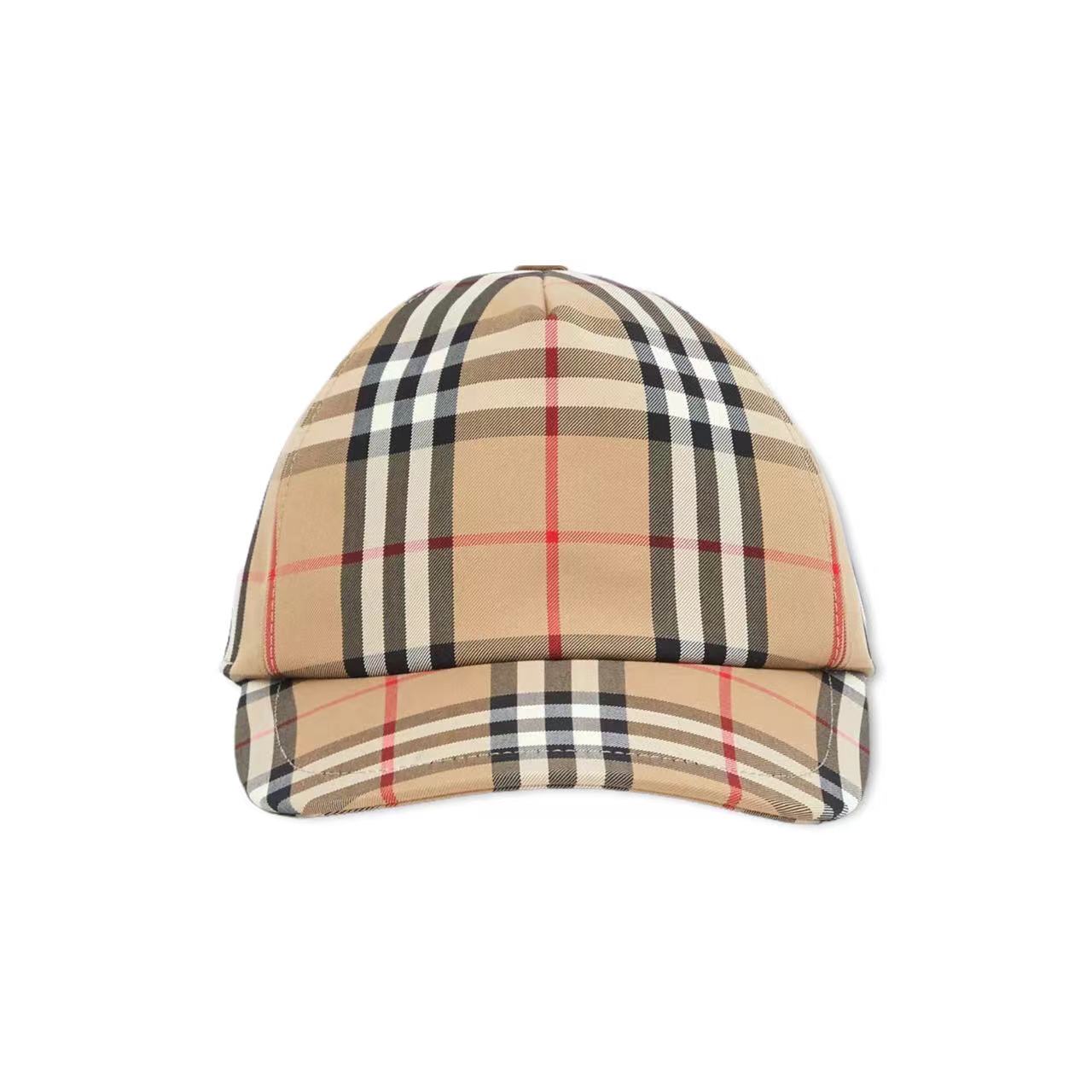 Logo Appliqué Vintage Check Cap image 1