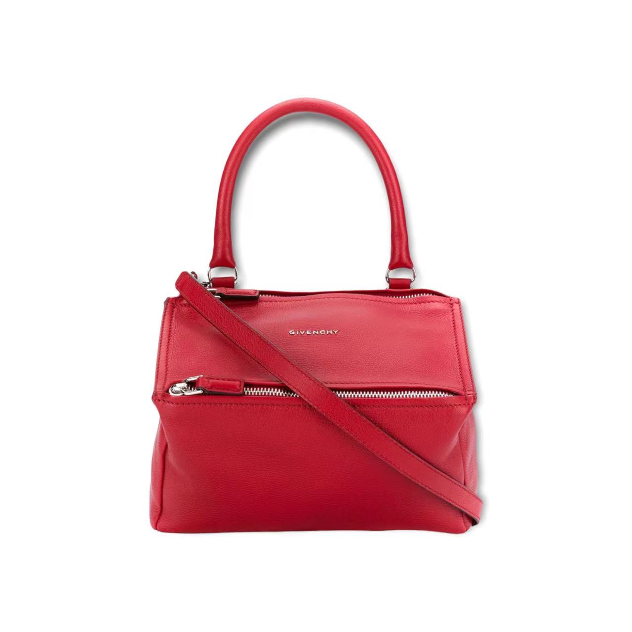 SMALL PANDORA BAG IN GRAINED LEATHER image 0