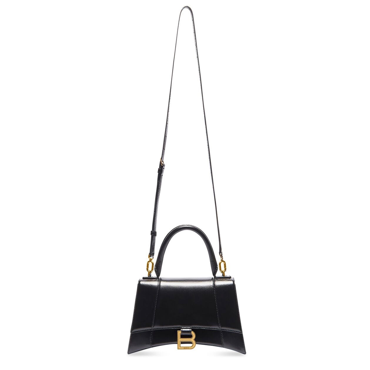 HOURGLASS SMALL HANDBAG BOX IN BLACK image 3