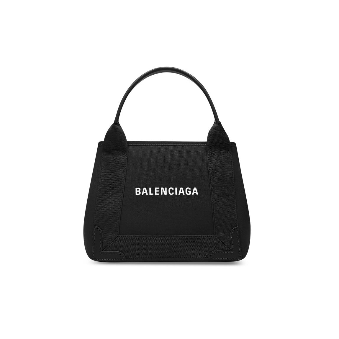 NAVY XS TOTE BAG IN BLACK image 0