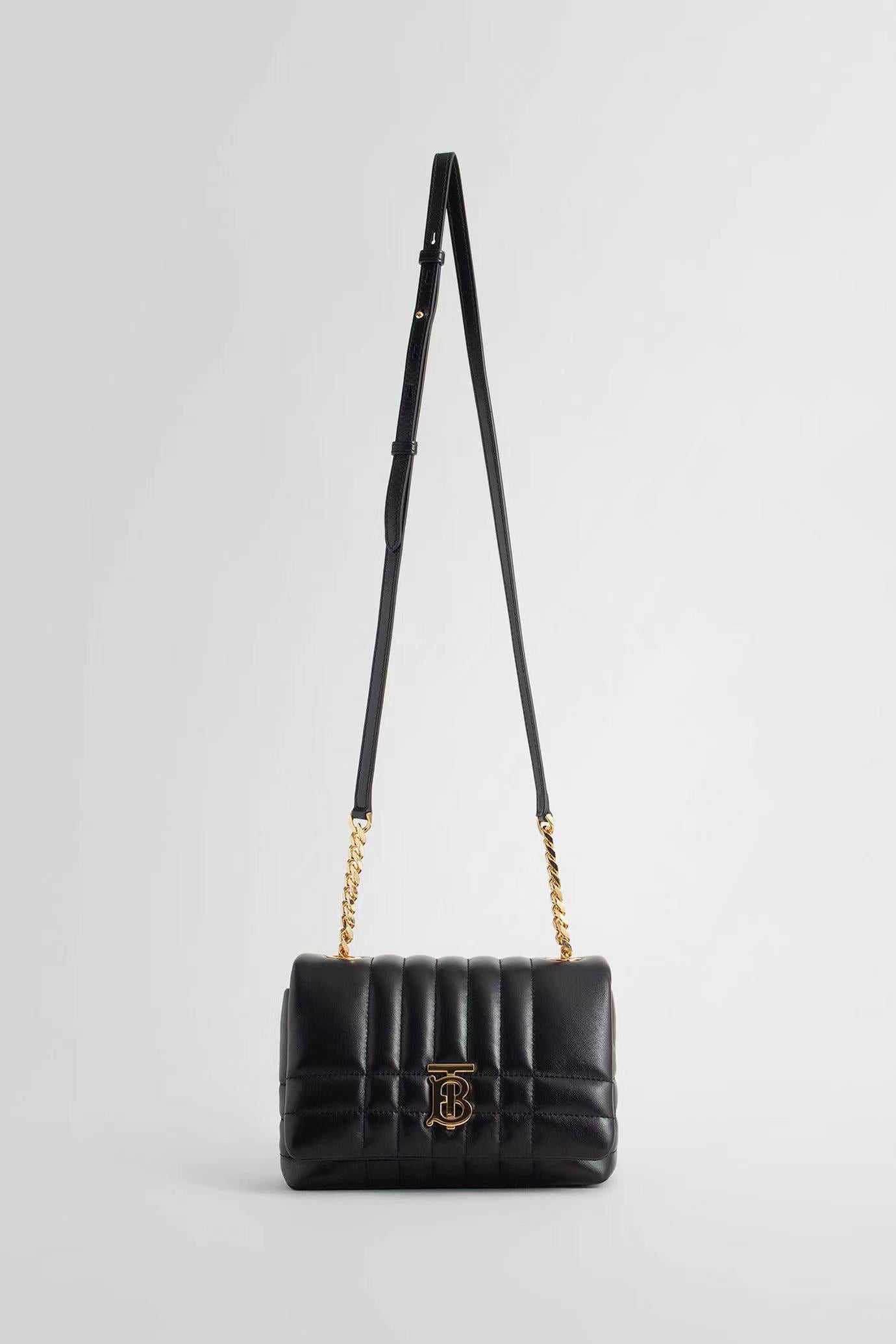 Quilted Leather Mini Lola Satchel image 2