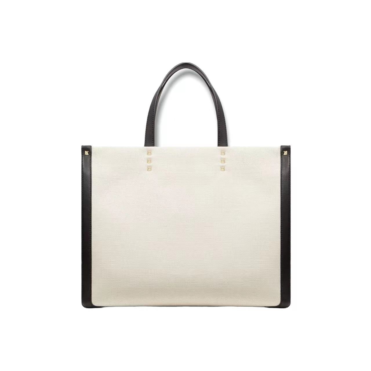 SMALL VLTN PRINT CANVAS TOTE BAG image 2