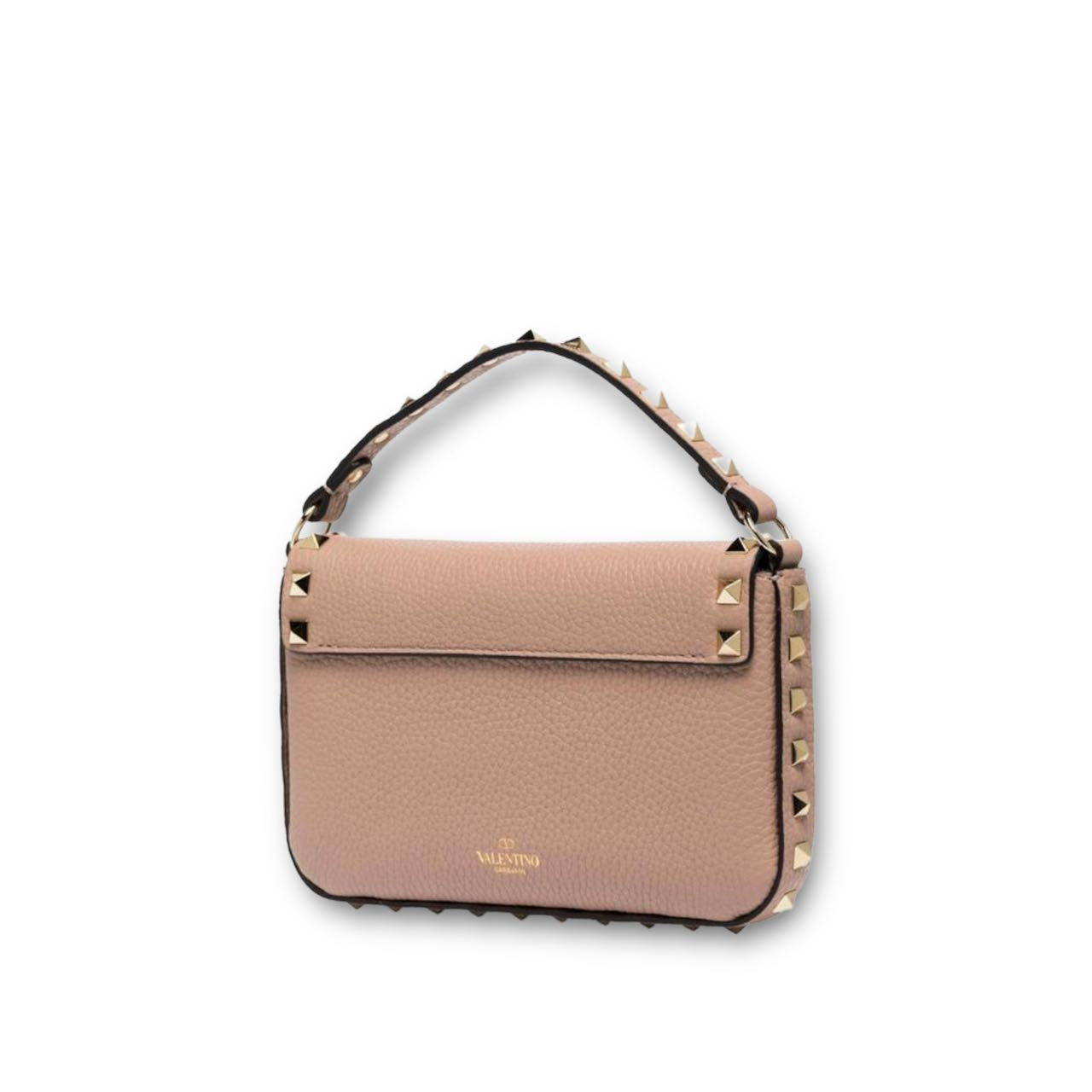 ROCKSTUD GRAINY CALFSKIN POUCH CROSSBODY BAG image 1