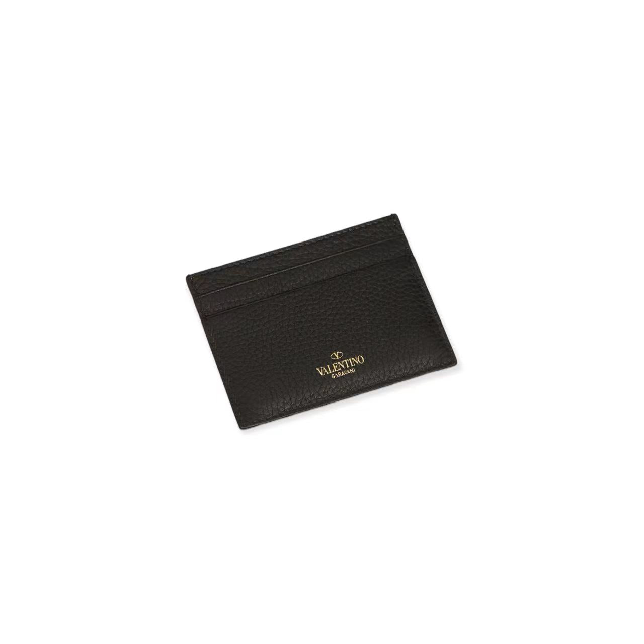 ROCKSTUD GRAINY CALFSKIN CARDHOLDER image 2