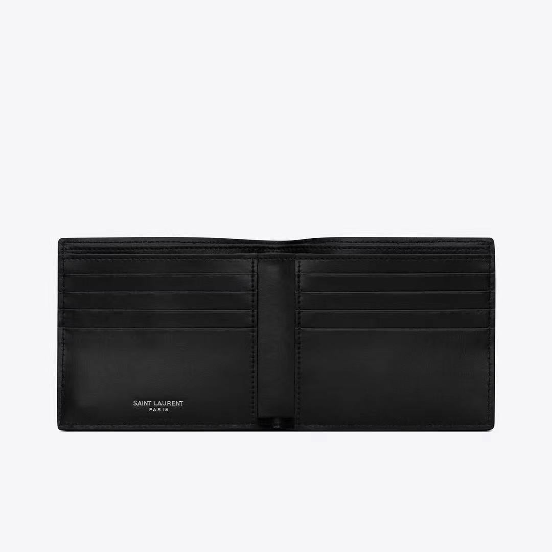 LOGO PLAQUE BI-FOLD WALLET image 2