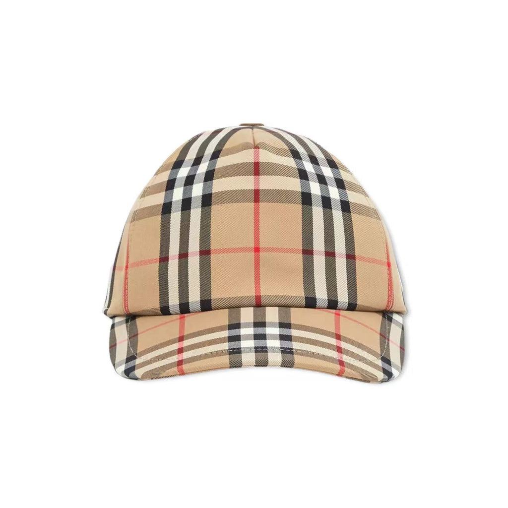 Logo Appliqué Vintage Check Cap image 1