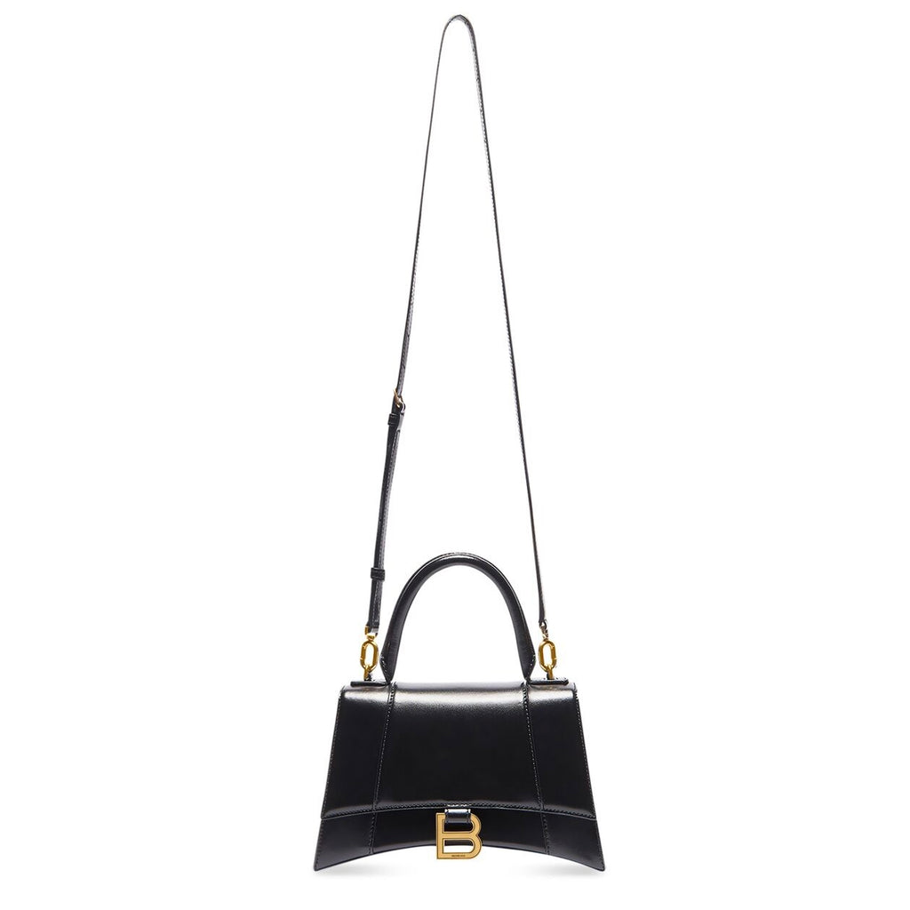 HOURGLASS SMALL HANDBAG BOX IN BLACK image 3