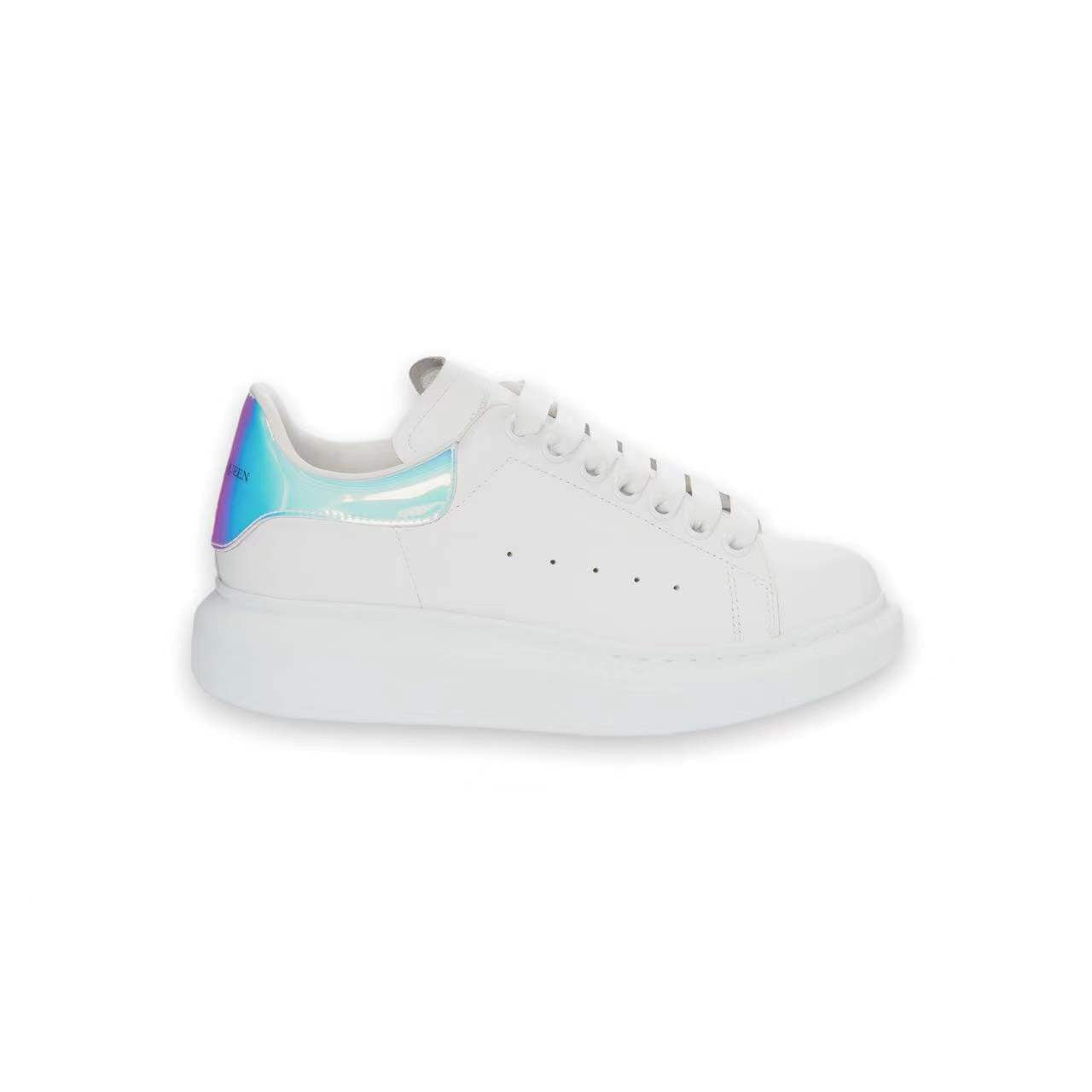 Women's Oversized Sneaker in White/shock Pink image 0