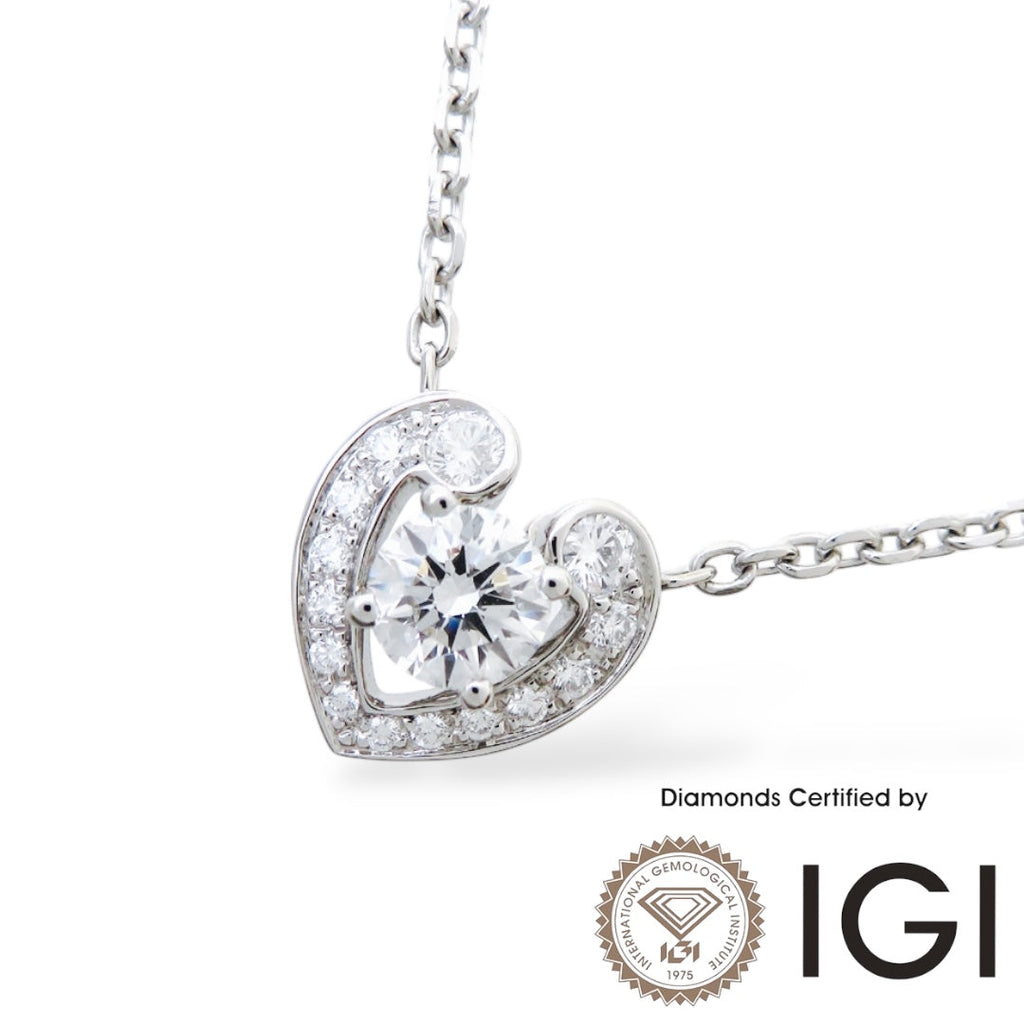 MadisonDia Valentine's Day Sale 1.5ct E, VVS2, 3EX, IGI Certified, 9K Halo Lab Grown Diamond Pendant
