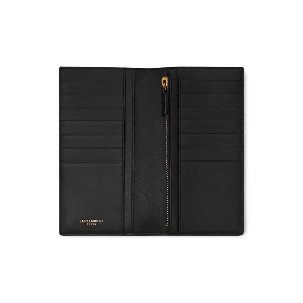 TINY MONOGRAM CONTINENTAL WALLET IN CROCODILE EMBOSSED MATTE LEATHER image 2