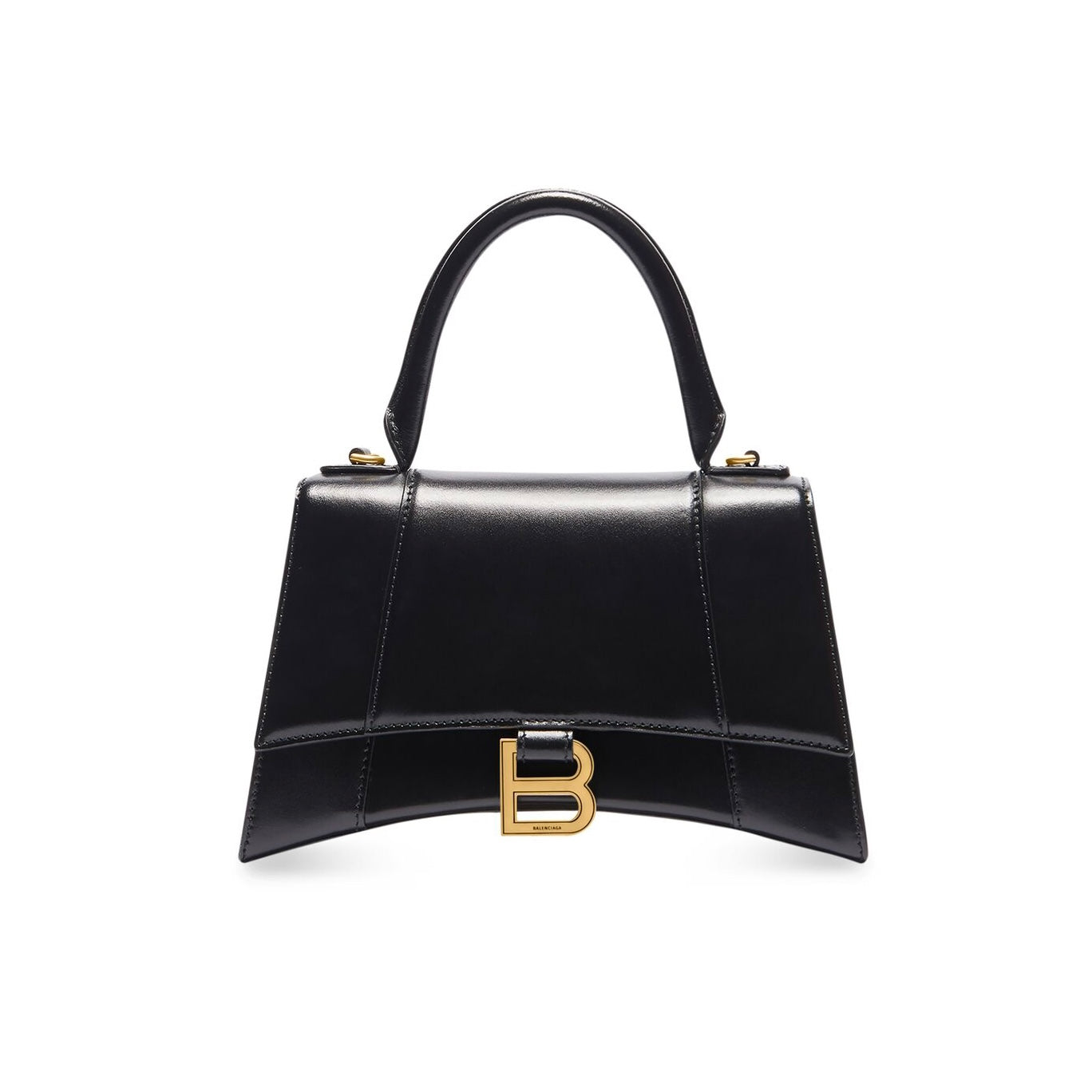 HOURGLASS SMALL HANDBAG BOX IN BLACK image 0