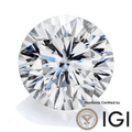 2.5ct Lab Grown Diamond D Color VVS1 VVS2 3EX IGI Certified - Madison Avenue Diamond