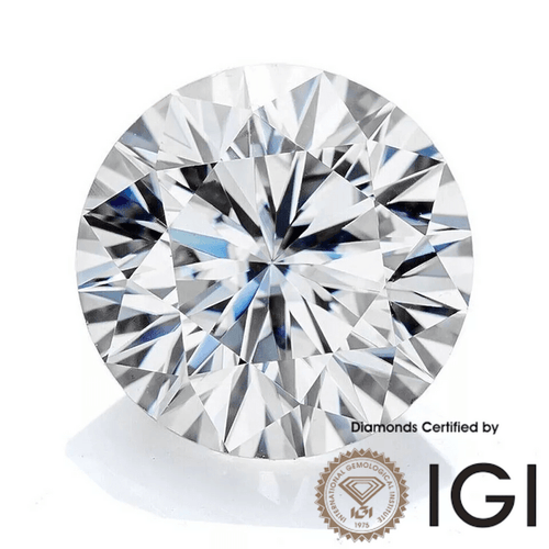 2.5ct Lab Grown Diamond D Color VVS1 VVS2 3EX IGI Certified - Madison Avenue Diamond